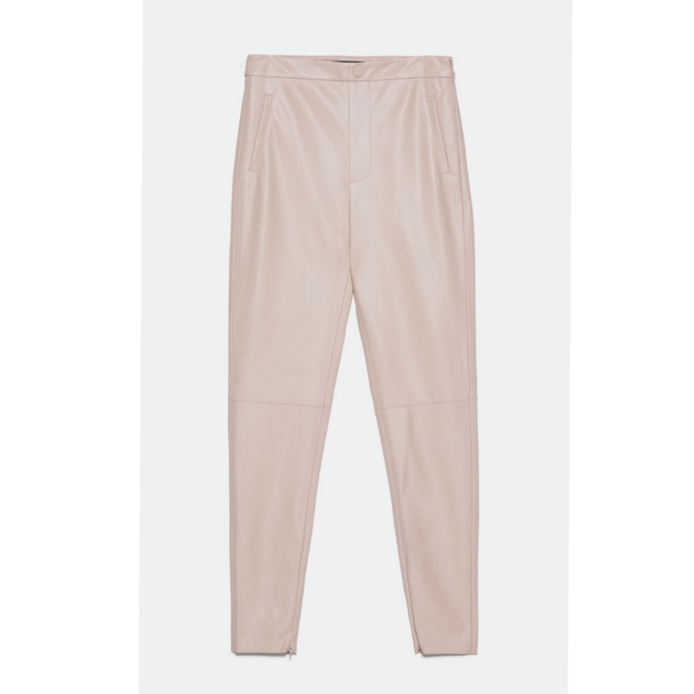 Zara faux leather leggings - blogger's fav… - Picture 6 of 6